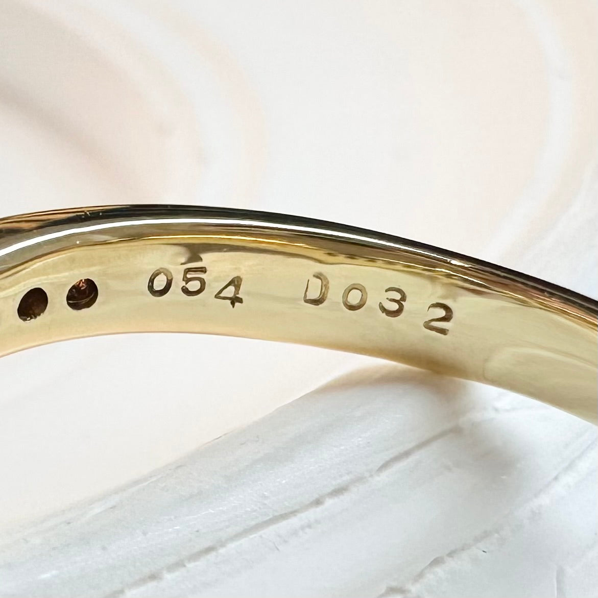 【K18】サファイア 0.54ct リング