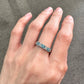 【美品】PT900 パライバトルマリン0.34ct フラワー リング