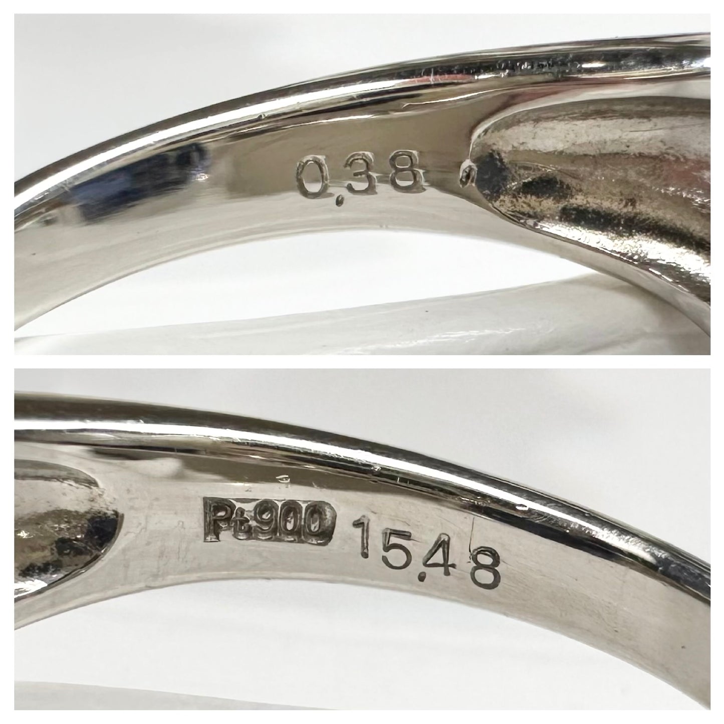 【美品】PT900 タンザナイト 15.48ct 大粒 リング