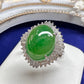 【美品】PT900 ジェイド6.04ct リング