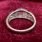 PT900 レッドベリル ダイヤモンド リング 0.166ct