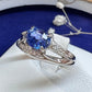 【NO HEAT】PT900 サファイア1.87ct リング