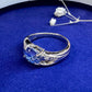 【NO HEAT】PT900 サファイア1.87ct リング