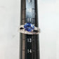 【NO HEAT】PT900 サファイア1.87ct リング