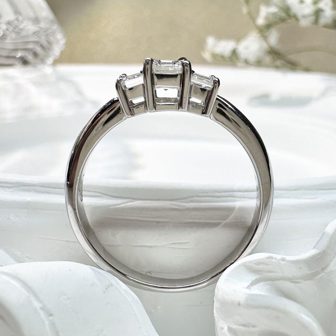 【美品】PT900 ダイヤモンド 1.01ct リング