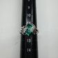 【美品】PT900 エメラルド0.74ct リング ダイヤ