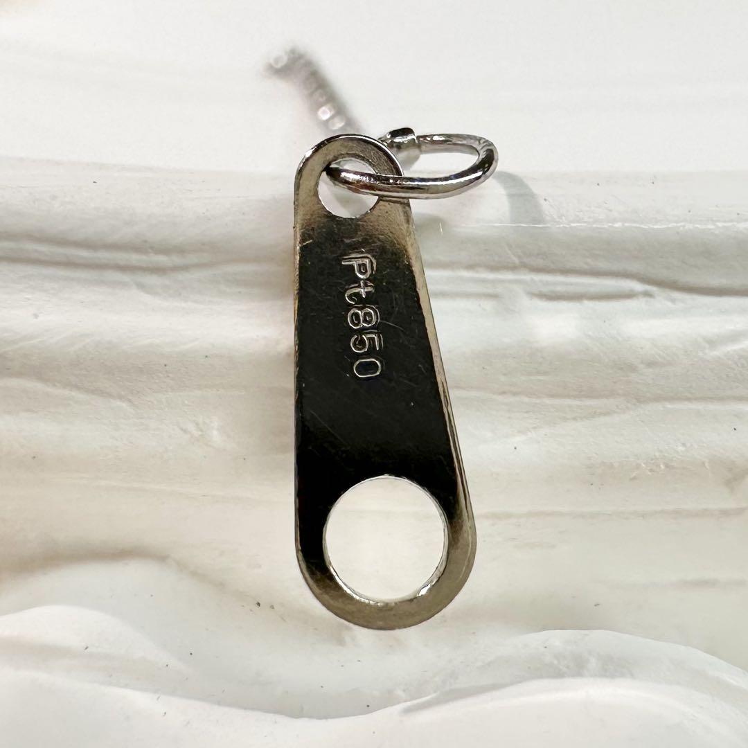 【美品】PT900 パライバトルマリン ネックレス 0.17ct ダイヤ