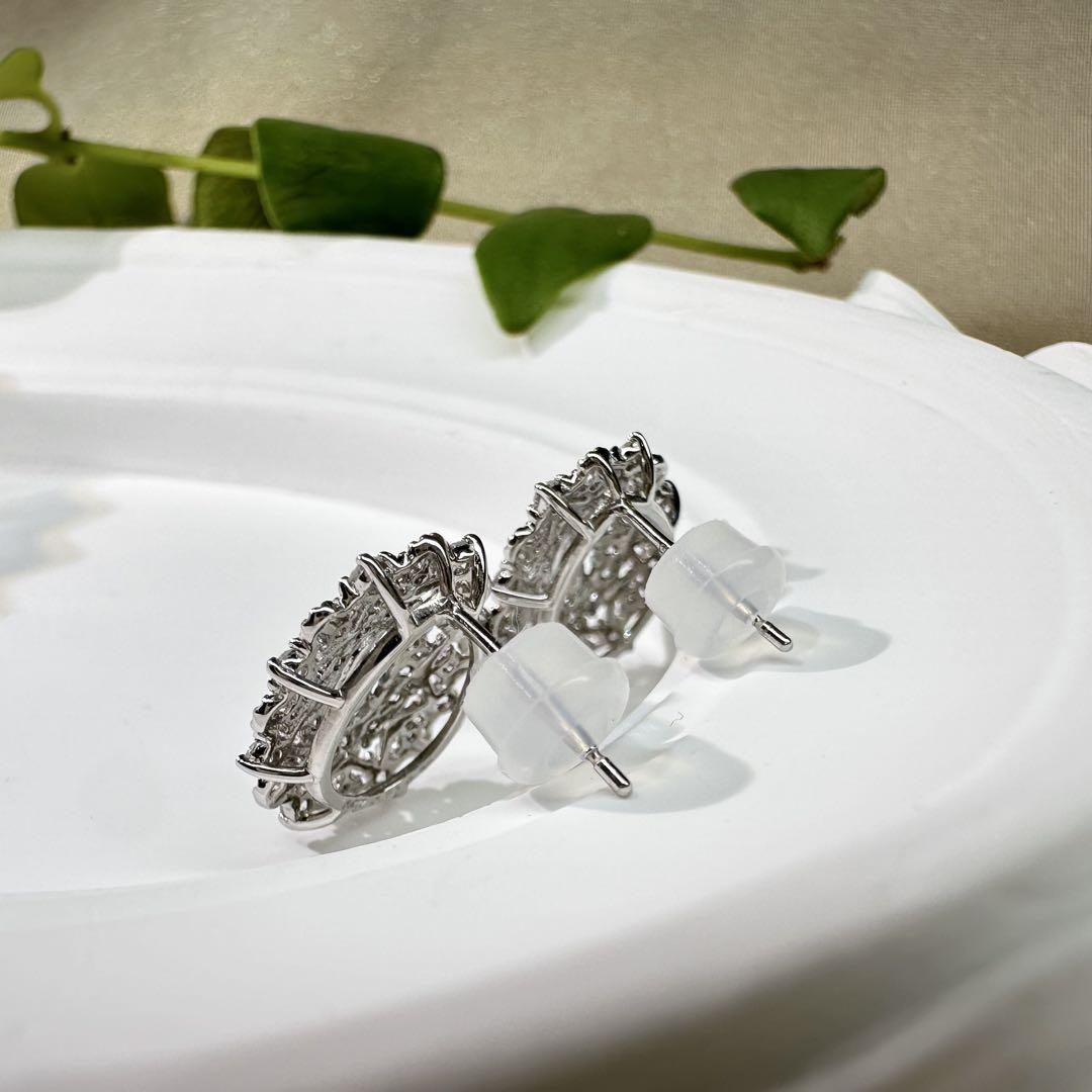 【美品】PT900 パライバトルマリン 0.21ct ピアス