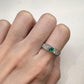 【美品】PT900 コロンビア産エメラルド 0.24ct リング