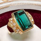 K18 大粒トルマリン 10.00ct ダイヤモンド リング