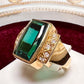 K18 大粒トルマリン 10.00ct ダイヤモンド リング