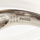 PT900 ルビー ダイヤモンドリング 0.67ct レディース 指輪 日本製