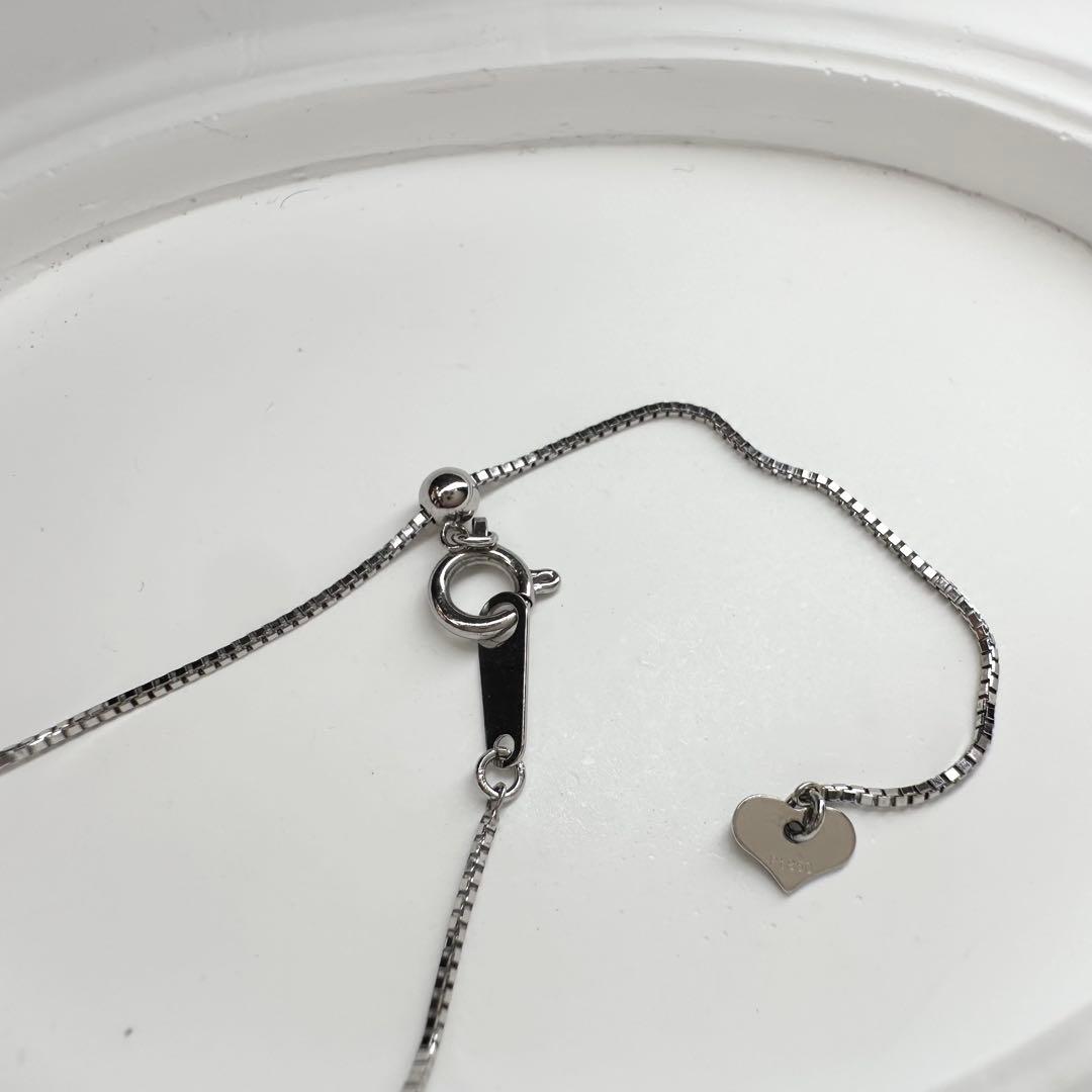 【美品】PT900 インディゴライト 1.74ct ダイヤ付 ネックレス