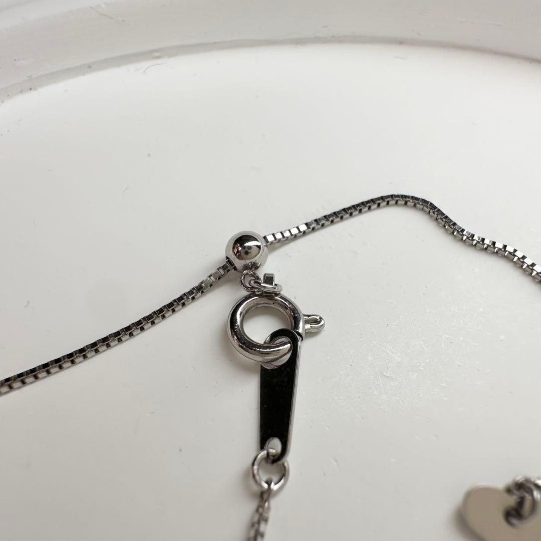 【美品】PT900 インディゴライト 1.74ct ダイヤ付 ネックレス