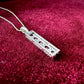 K18WG ルビー 1.22ct ダイヤモンド ネックレス