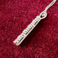K18WG ルビー 1.22ct ダイヤモンド ネックレス