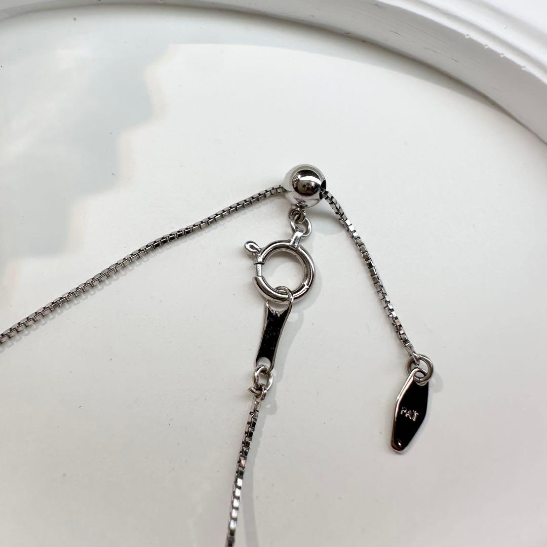 【K18】サファイア 0.66ct ダイヤモンド ネックレス