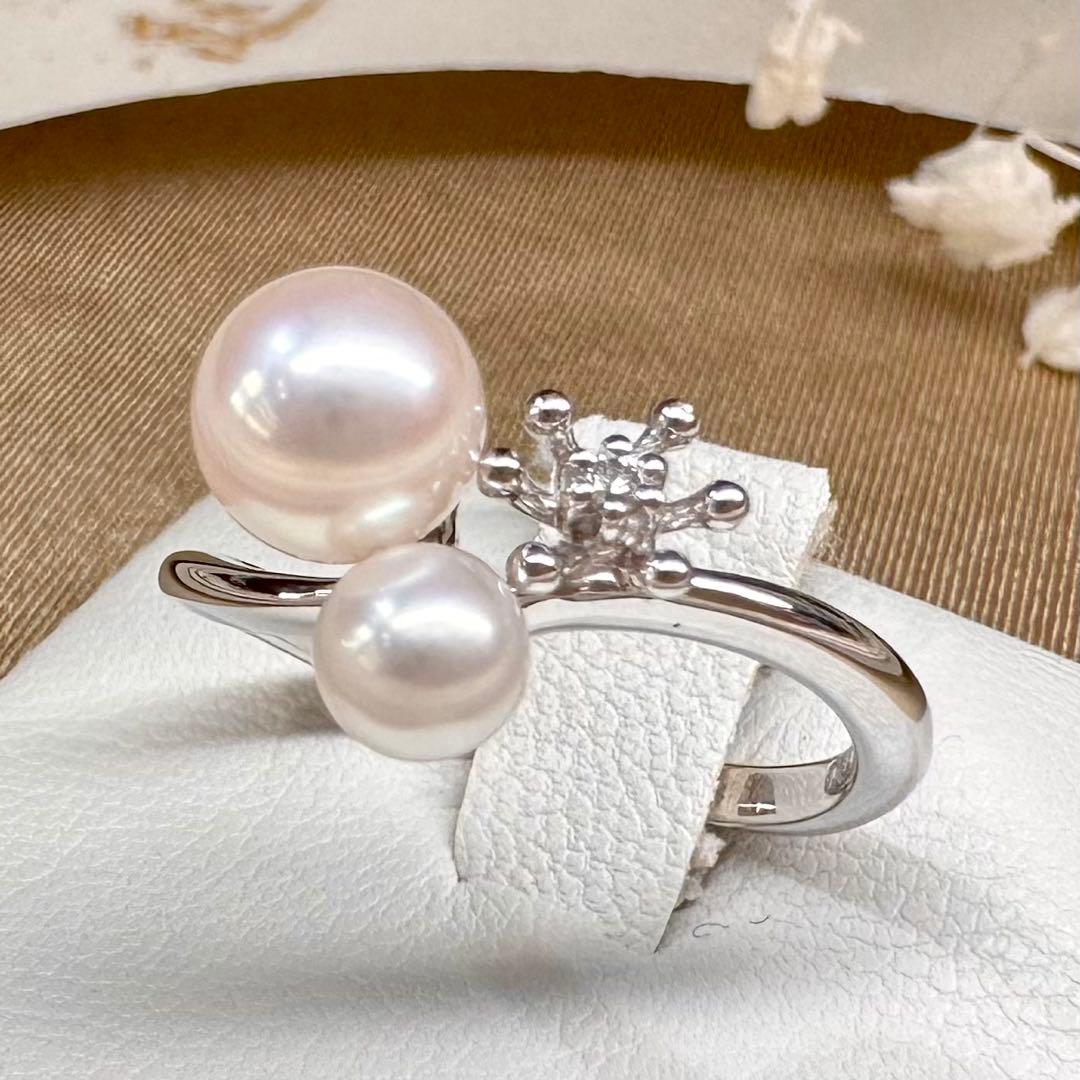 【TASAKI】PT900 アコヤパール 4.4-6.2mm リング