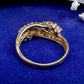 【K18】ダイヤモンド 1.0ct リング