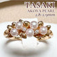 TASAKI K18 アコヤ真珠 ダイヤモンド リング 2.8-2.9mm