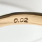 TASAKI K18 アコヤ真珠 ダイヤモンド リング 2.8-2.9mm