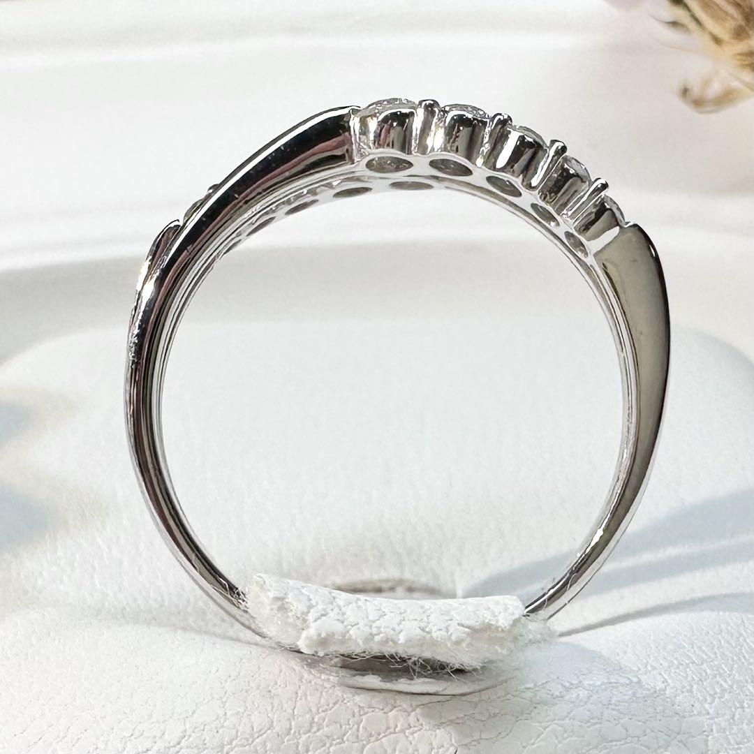 【美品】PT900 ダイヤモンド 0.3ct リング デザイン