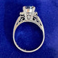 【NO HEAT】PT900 サファイア 1.88ct リング