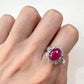 【美品】PT900 ルビー 5.31ct リング 大粒