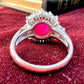 【美品】PT900 ルビー 5.31ct リング 大粒