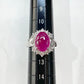 【美品】PT900 ルビー 5.31ct リング 大粒