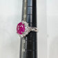 【美品】PT900 ルビー 5.31ct リング 大粒