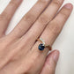 K18 サファイア 2.77ct ダイヤモンドリング 昭和レトロ