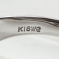 K18WG ピンクサファイア 0.31ct ハートモチーフ リング