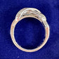 【K18WG】ダイヤモンド 0.45ct リング リポンデザイン
