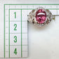 【美品】PT900トルマリン2.77ct リング 大粒