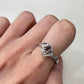 PT900 アレキサンドライト ダイヤモンド リング 0.158ct 希少石