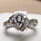 PT900 アレキサンドライト ダイヤモンド リング 0.158ct 希少石