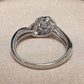 PT900 アレキサンドライト ダイヤモンド リング 0.158ct 希少石