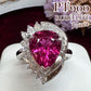 PT900 ルベライト トルマリン 3.72ct ダイヤモンド リング 指輪