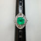 【美品】PT900 エメラルド3.93ct リング ダイヤ