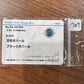 PT900 ブラックオパール 2.54ct ダイヤモンドリング
