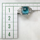 PT900 トルマリン ダイヤモンド リング 2.74ct 大粒