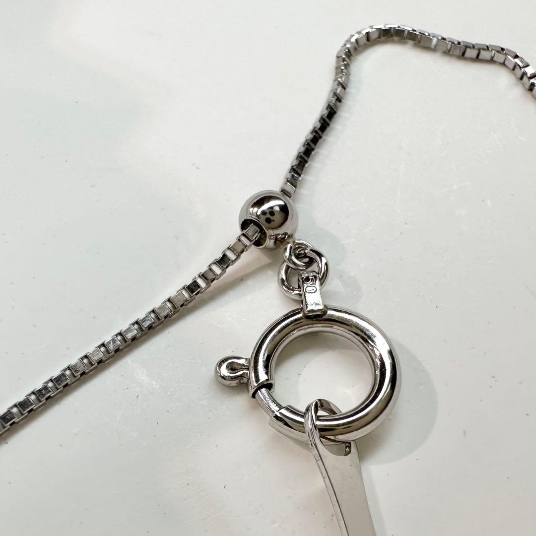 【美品】PT900 トルマリン 2.35ct ダイヤモンド ネックレス