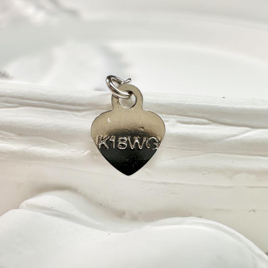 【K18WG】 パライバトルマリン 0.31ct ネックレス ダイヤ デザイン