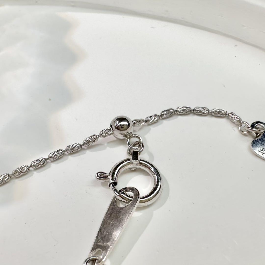 【K18WG】 パライバトルマリン 0.31ct ネックレス ダイヤ デザイン