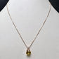 K18 スフェーン1.86ct ダイヤモンド ネックレス