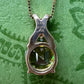 K18 スフェーン1.86ct ダイヤモンド ネックレス