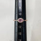 K18 ピンクサファイア ダイヤモンド リング 0.273ct