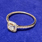 K18ダイヤモンド 0.18/0.2ct リング