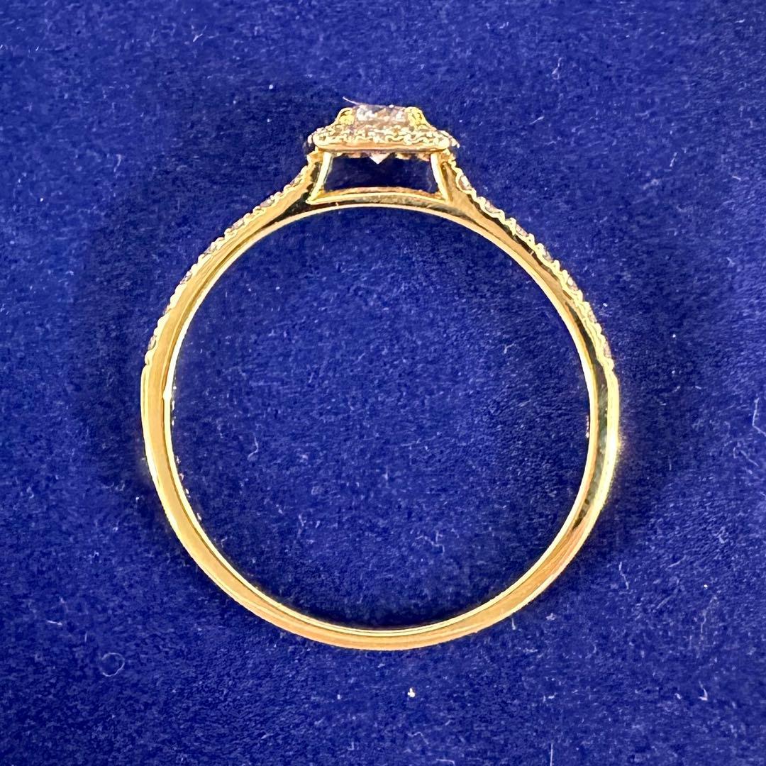 K18ダイヤモンド 0.18/0.2ct リング